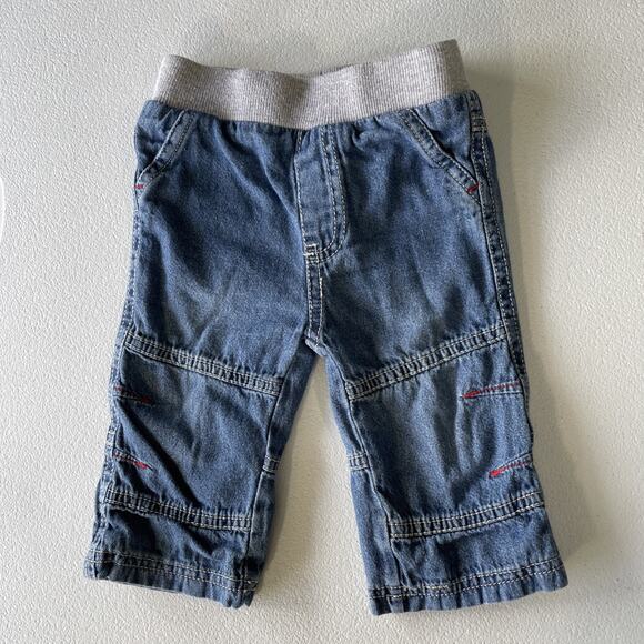 Lot of 4 Baby Boy 3-6M Lined Pull On Pants Hat Baby Gap, H&M, Gerber, Unbranded - Picture 5 of 13